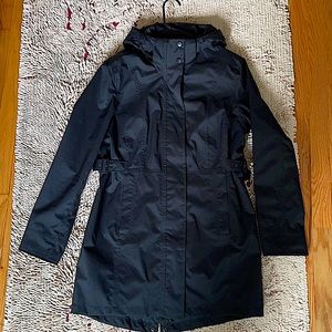 NWOT The North Face Black Women’s City Midi Trench - Perfect Condition SZ M
